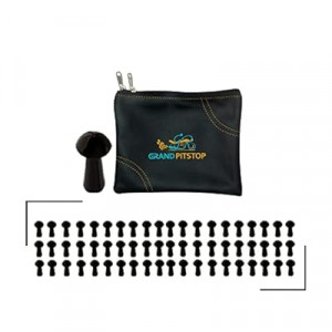 GRAND PITSTOP Replacement Mushroom Plugs for tubeless Tire Puncture Repair kit - for Cars, Moto…