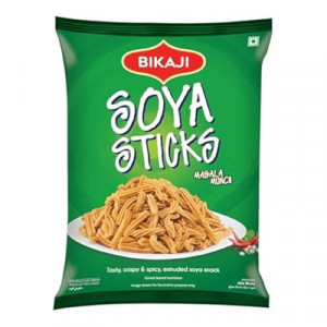 Bikaji Soya Sticks Masala Munch 7.05 oz (200g), Spicy and Crunchy Indian Snack, Tasty and Flavorful, Anytime…