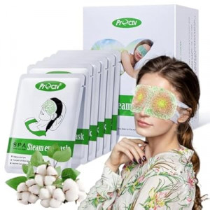16 Packs Steam Eye Mask,Warm Eye Compress for Dry Eyes Sleep Mask,Hot Auto Heated Eye Masks R…