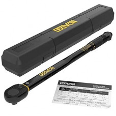 LEXIVON Torque Wrench 1/2-Inch Drive Click 10~150 Ft-Lb/13.6~203.5 Nm (LX-183)