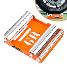 Grand Pitstop Motorcycle Wheel Cleaning Stand - Paddock Stand Replacement - Wheel Roller Stand f…