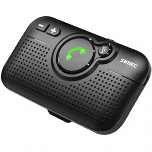 SUNITEC Bluetooth Car Speaker for Cell Phone, Handsfree Bluetooth Car Kit Motion AUTO ON Off Support Si…