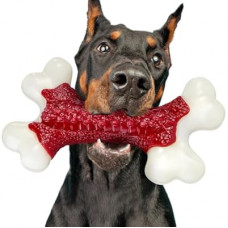 Kseroo Tough Dog Toys, Toys for Aggressive Chewers Large Breed, Chew Dogs, Bone Toy Nylon Dogs A…