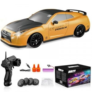 Desdoni Remote Control Car RC Drift Car 2.4GHz 1:24 Scale 4WD High Speed RC Cars Vehicle with LED Lig…