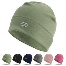 HASAGEI Thermal Running Hat - Men's Skull Cap Cycling Cap Under Helmet for Winter