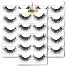 Aillen False Eye Lashes - Strip Lashes,6D Fluffy Volume & Natural Look Fake Eyelashes | Soft Reusabl…