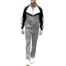 Men's Tracksuits Set 2 Piece Athletic Full Zip Track Suits Workout Jogging Sweatsuit Sets for Men