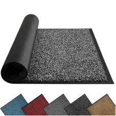 Mibao Front Door Mat, Dirt Trapper Welcome Mat for Outdoor Indoor, Non-Slip Waterproof Doormat, Dur…