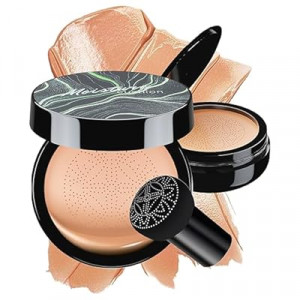 Mushroom Head Air Cushion CC Cream - BB Cream Face Makeup Foundation for Mature Skin Moistur…