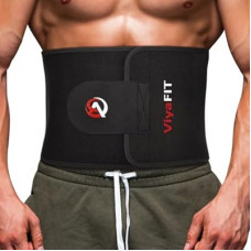 Viyafit Waist Trimmer Belt, Premium Waist Trainer for Women & Men