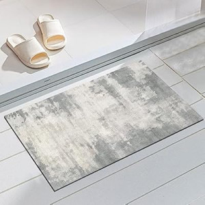 LYGLIGH Ultra Thin Door Mat, 1/10 inch Thick Indoor Door Mats for Inside Entry, Non-Slip Rubber Backi…