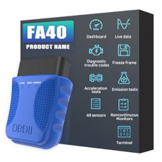 OBD2 Scanner Code Reader FA40 Auto Diagnostic Scan Tool Car Fault Check Engine Light Wireless Car Co…