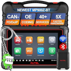 Autel Scanner MaxiPro MP900Z-BT with 60$ MV108S, New Upgraded of MP808S/MS906BT, Android 11 ECU…