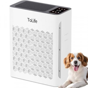 Tolife Air Purifier Large Room, Air Purifiers for Home Pets Hair with Washable Filter, Air Cleaner for Bed…