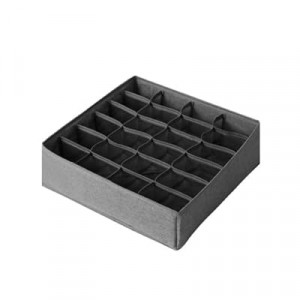 REVGOZU Underwear Organizer with Drawer Dividers, Foldable Fabric Dresser Closet Organizers Bins, Bed…