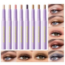 imakeupnow 8PCS Neutral Eyeshadow Stick Set Metallic Shimmer Matte Cream Eye Shadow…