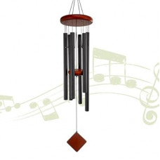 Howarmer Small Wind Chimes for Outside, Wind Chimes Outdoor with 6 Tuned Tubes, Memorial WindChi…