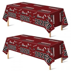 OHOME Maroon Graduation Decorations Class of 2026 - Graduation Party Decorations 2026…