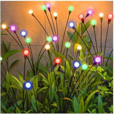 XBllcyiv Solar Garden Lights New Upgraded Swaying Light, Solar Outdoor Lights, Yard Patio Pathway…