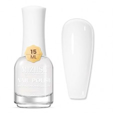 MIZHSE Quick Dry Nail Polish, Milky White Nail Polish Air Dry Fast, 15 ml Regular Water-based Nail Lacquer…