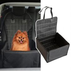 Tesheer Front Seat Dog Car Seat Cover, Waterproof Non-Slip Scratchproof Bucket Pet Seat Prote…