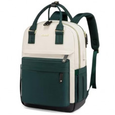 LOVEVOOK Travel Laptop Backpack Women, 15.6 Inch Anti-theft Laptop Bag with USB Port, Fashion Waterp…