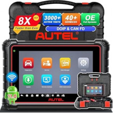 Autel Scanner MaxiCOM MK900 - New Ver.Work as MK900BT/ MX900, 40+ Service, OS 11, 3000+ Active T…