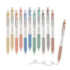 12pcs Retractable Gel Pens, Black Ink Pens Fine Point 0.5mm, Smooth Writing Pens for Journaling and No…