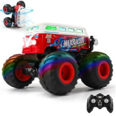 DYODYORC Remote Control Car, 2.4Ghz RC Monster Truck Toys, All Terrain RC Truck with Spray, Music,…