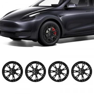 GrJyls Wheel Covers for Tesla Model Y Wheel Covers, 19 Inch Wheel Cover Hubcaps Compatible with Tesla Mo…