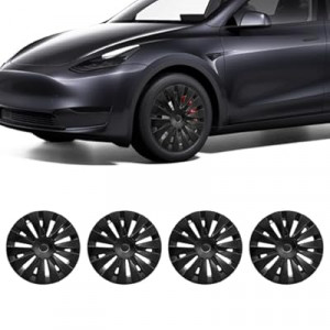 GrJyls Wheel Covers for Tesla Model Y Wheel Covers, 19 Inch Wheel Cover Hubcaps Compatible with Tesla Mo…