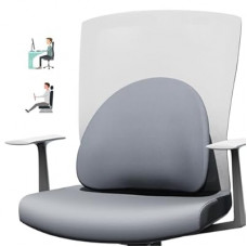 MXPOLY Lumbar Support Pillow for Office Chair and Car with All-Season Adaptive Memory Foam, Ergonomic…