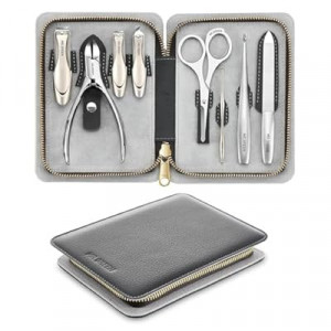Manicure Set 8 in 1,Professional Pedicure kit,Stainless Steel Manicure Kit,Portable Travel Grooming Kit Na…
