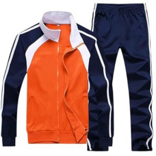 Sun Lorence Men's Athletic Running Tracksuit Set Casual Full Zip Jogging Sweat Suit