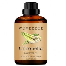 Wuvezrub Citronella Essential Oils, 240ML Pure and Natural Essential Oil for Aromatherapy Diffuser - Citrone…