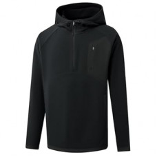 Rouen Hoodies for Men Golf Quarter Zip Hooded Pullover Athletic Warm Polar Fleece Long Sleeve Half Zip S…