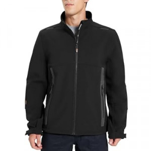 DURAWERK Softshell Jacket Mens Fleece Jacket Water Resistant Jackets Work Jackets for Men Tactical Jacke…