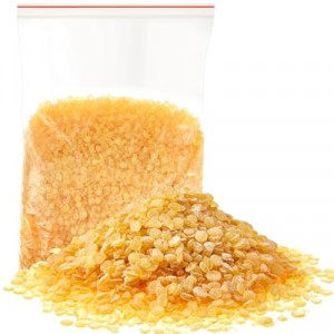 Threlaco 1.1 Pound /500G Pine Resin for Beeswax Wraps, 17.6 oz Pine Rosin for Making Beeswax Food Wr…