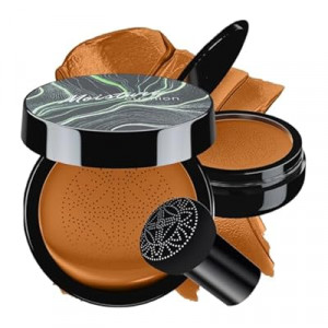 Mushroom Head Air Cushion CC Cream - BB Cream Face Makeup Foundation for Mature Skin Moistur…