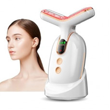 Mosnami 3 Massage Modes Face Neck Massager,3 Color Rechargeable Facial Massager,at Home Face Culpting To…