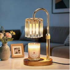 Lukasa Candle Warmer Lamp, with Timer Dimmer Adjustable Height, Home Decor, Room Decor, Wax Mel…