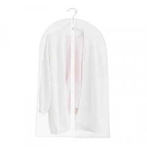 Eleeferri 5pcs Garment Bag, 23 x 47 inch, Clear Garment Bags for Hanging Clothes, Dress, Coat, Suit Bags for C…