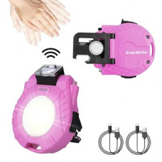 EverBrite 2 Pack COB Keychain Work Light, Mini Rechargeable Magnetic Keychain Light, Sensor Mode, Multif…