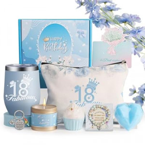 18th Birthday Gifts for Her, 18th Birthday Ideas, Relaxing Spa Gifts for 18 Year Old Girl, Best Friends Fema…