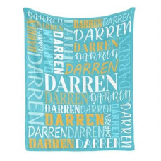 WYMLDFG Custom Name Blanket for Baby Kids Custom Blankets with Name Personalized Gifts for Birthd…