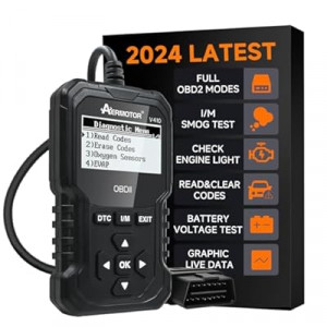 OBD2 Scanner, V410 Car Scanner Diagnostic Tool: Engine Fault Code Reader Scan Tool with Live Data/Fr…