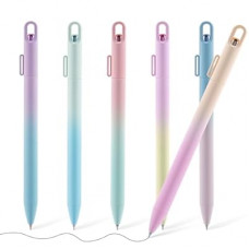 DR DOURONGE Ombre Aesthetic Gel Pens Set of 6,Extra Smooth Aurora Cute Pens for Jouranling Note Taki…