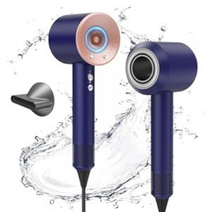 1600W Fast Drying Hair Dryer,Negative Ionic Blow Dryer with High-Speed 110,000 RPM Brushless…