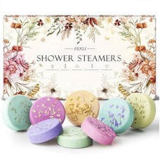 Psnli Shower Steamers Aromatherapy Stocking Stuffers 8 Scents, Christmas Gifts for Women Elegant Packaging…