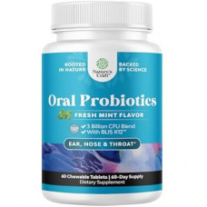 Oral Probiotics for Teeth and Gums - Minty Fresh BLIS K12 Oral Probiotics for Mouth Bad Breath Dry Mouth a…